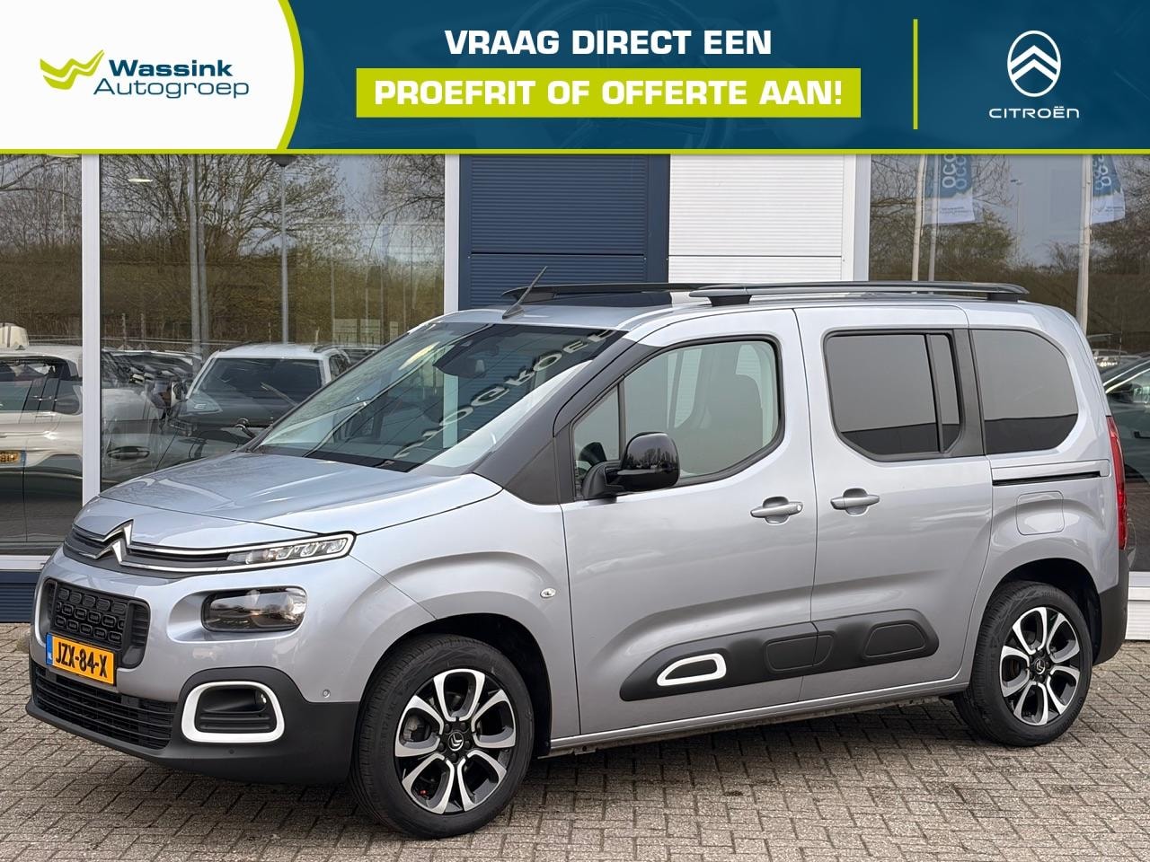 Citroën Berlingo - 1.2 Shine 130pk Automaat | Navigatie | Cruise Control | Climate Control | Panoramadak | Au - AutoWereld.nl