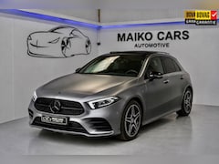 Mercedes-Benz A-klasse - 250 e AMG Limited|PANORAMADAK|Burmester|Black Edition|MAT GRIJS