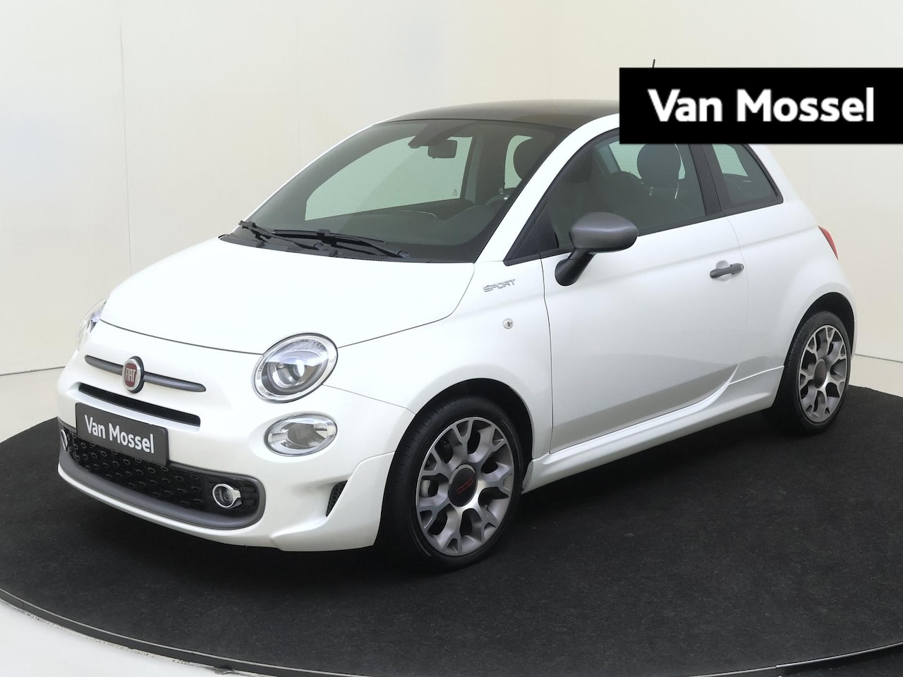 Fiat 500 - 1.0 Hybrid Sport | Navigatie | Parkeersensoren Achter| LM Velgen | Weinig KM - AutoWereld.nl