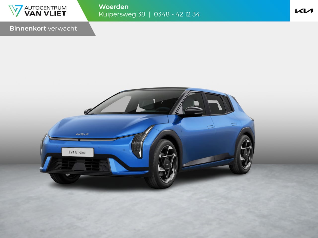 Kia EV4 - GT-Line 81.4 kWh | Actieprijs* | Navi. | Clima. | Adapt. Cruise. | Dodehoekassistentie | P - AutoWereld.nl