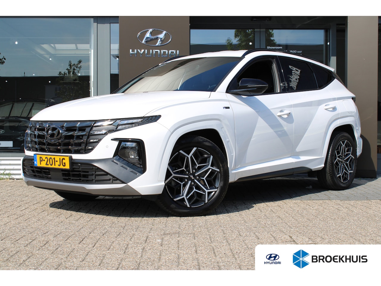 Hyundai Tucson - 1.6 T-GDI HEV N Line 1650kg Trekgewicht! | Afneembare Trekhaak | Lichtmetalen velgen 19" | - AutoWereld.nl
