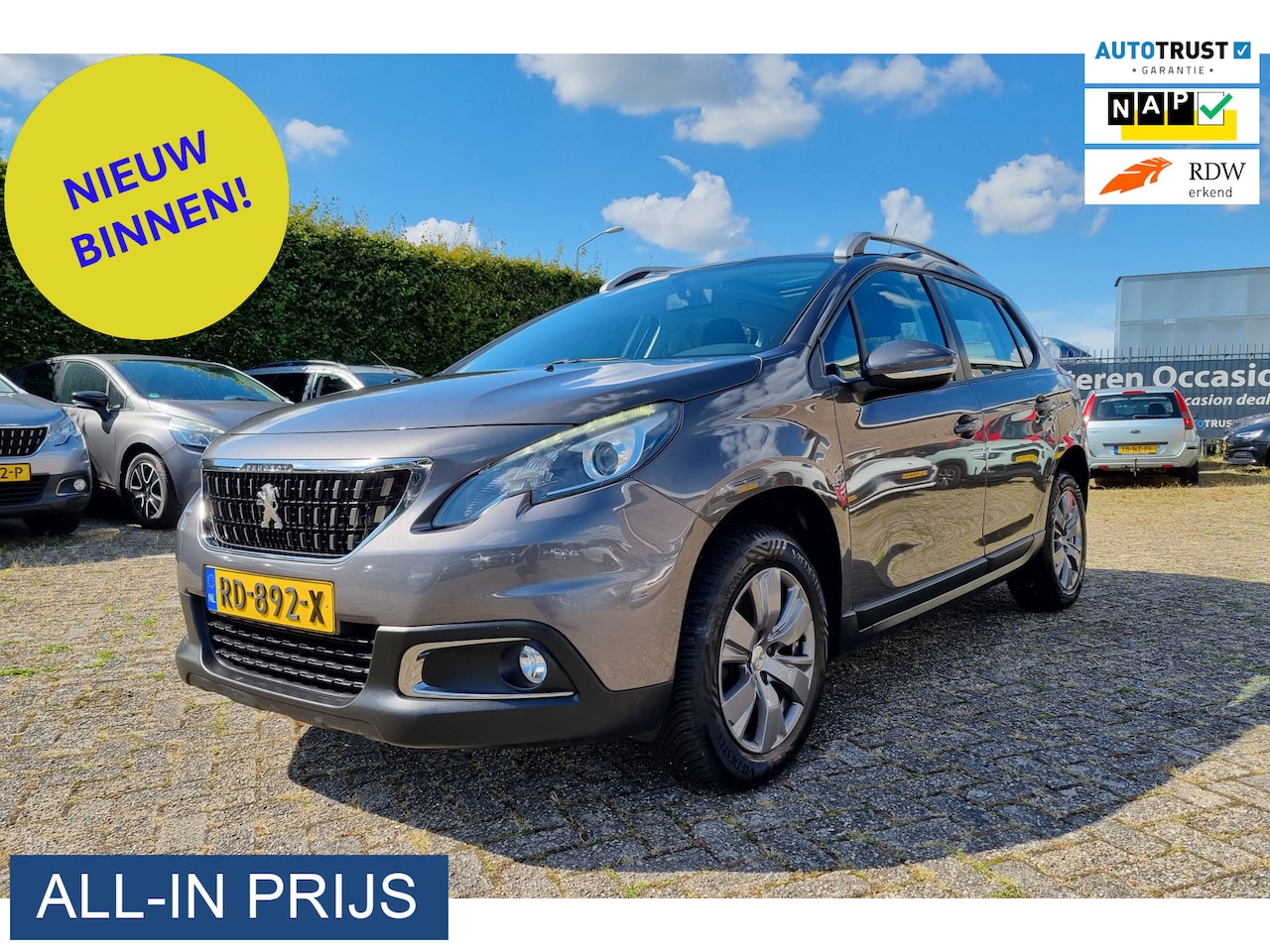 Peugeot 2008 - 1.2 PureTech Blue Lion ✅1e EIGENAAR ✅PANODAK - AutoWereld.nl