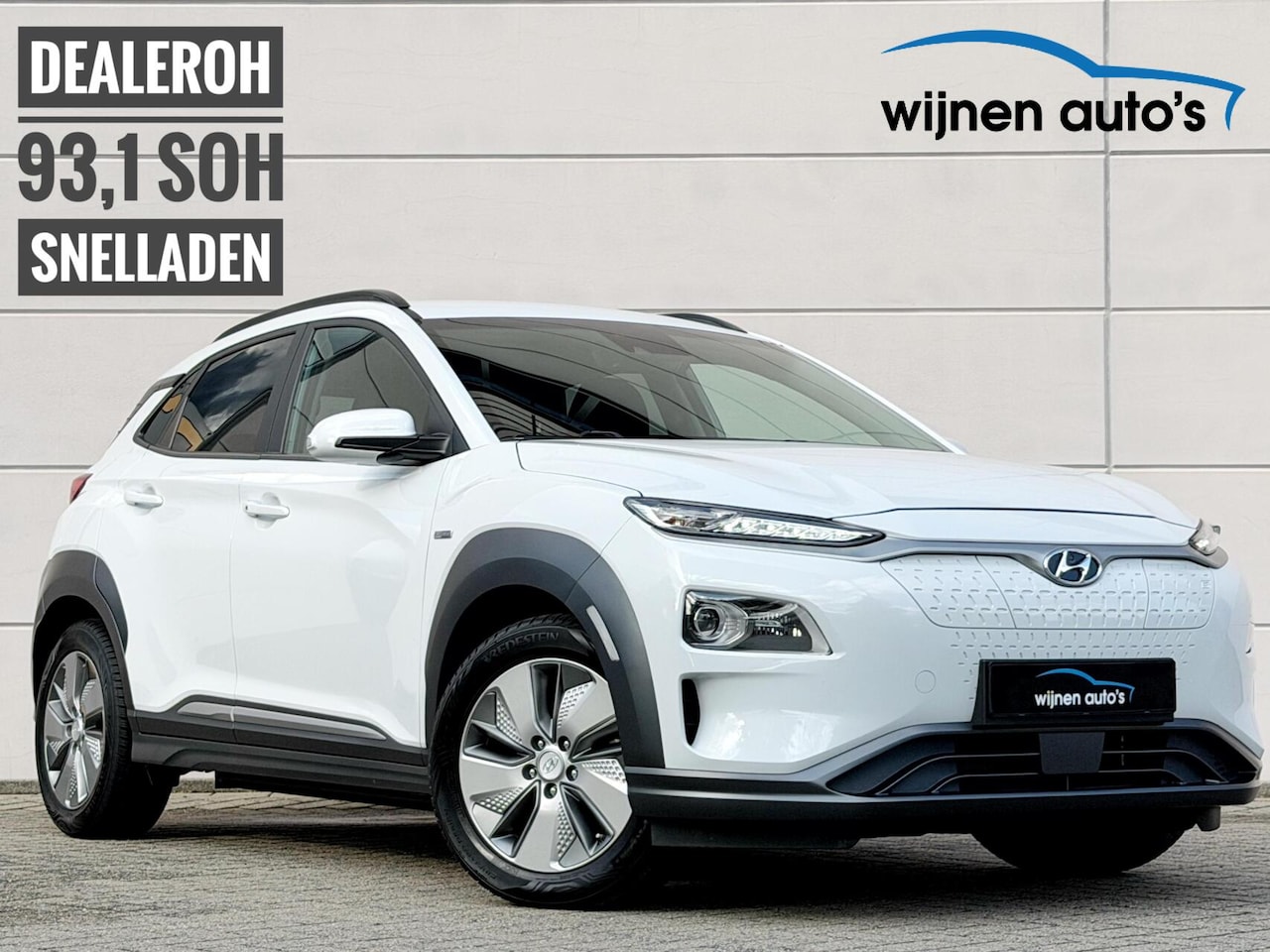 Hyundai Kona Electric - EV/ Dealeroh/ 93,1 SOH/ Lane Assist/ Ad Cruise - AutoWereld.nl