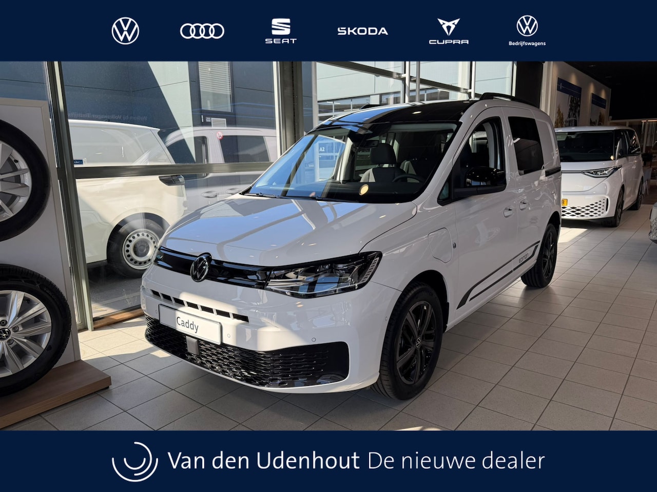 Volkswagen Caddy - Flexible L1H1 PHEV 1.5TSI 115pk DSG 19,7kWh Limited-Edition / Dubbel Cabine / 5-persoons - AutoWereld.nl