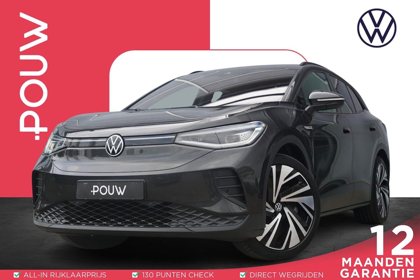 Volkswagen ID.4 - 204pk Business 77 kWh | SoH 93% | Adaptive Cruise | Warmtepomp | Achteruitrijcamera - AutoWereld.nl