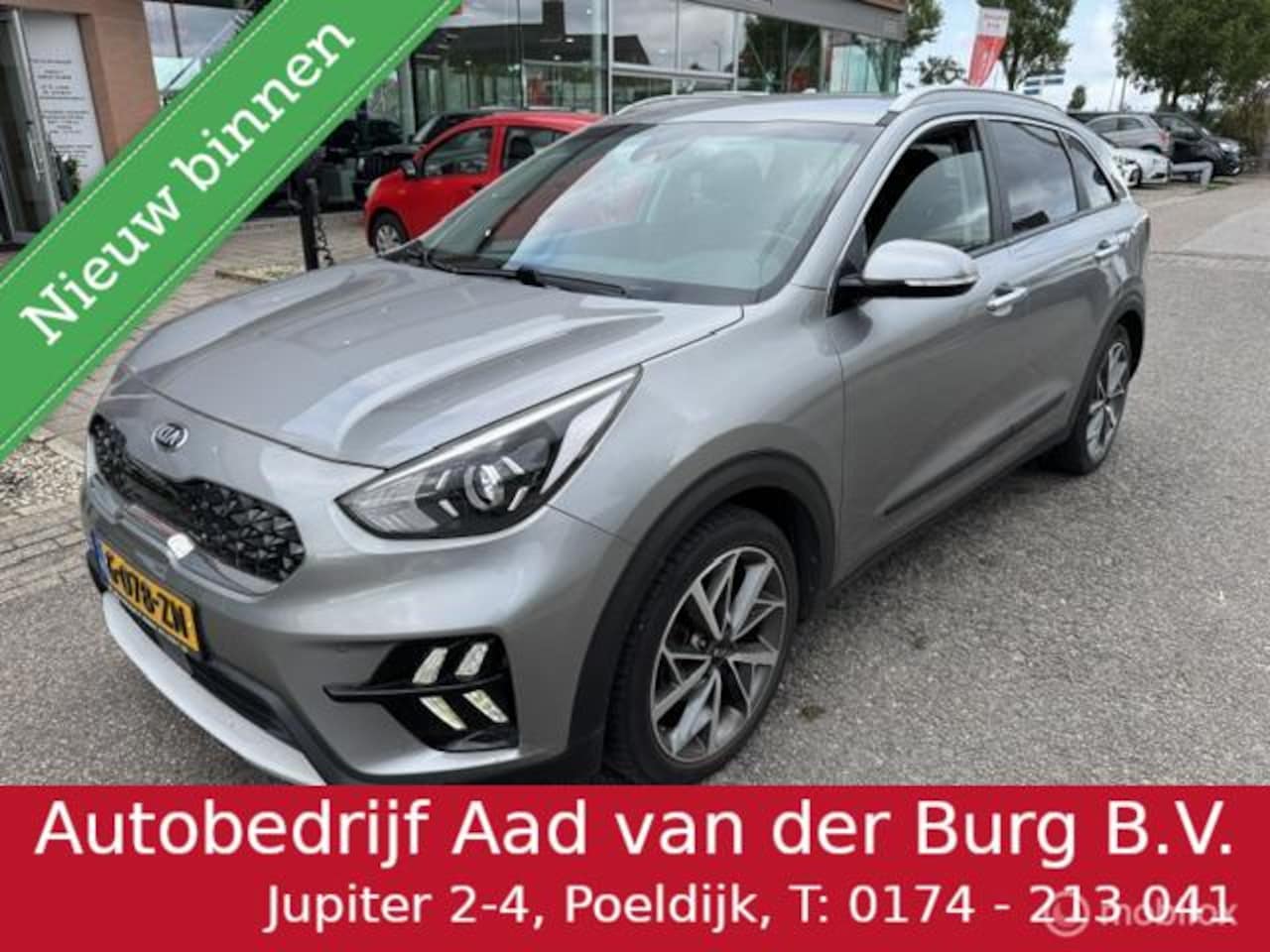 Kia Niro - 1.6 GDi Hybrid DynamicPlusLine Trekhaak , Navigatie, + Camera achter , Stoel & Stuur verwa - AutoWereld.nl
