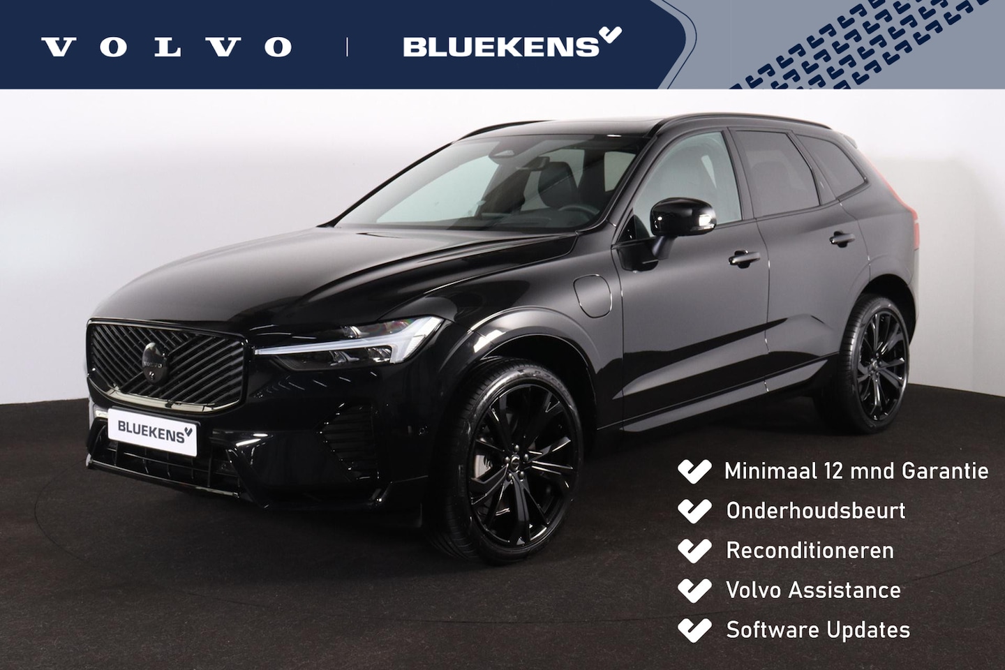 Volvo XC60 - T6 Recharge AWD Plus Black Edition - Panorama/schuifdak - IntelliSafe Assist & Surround - - AutoWereld.nl