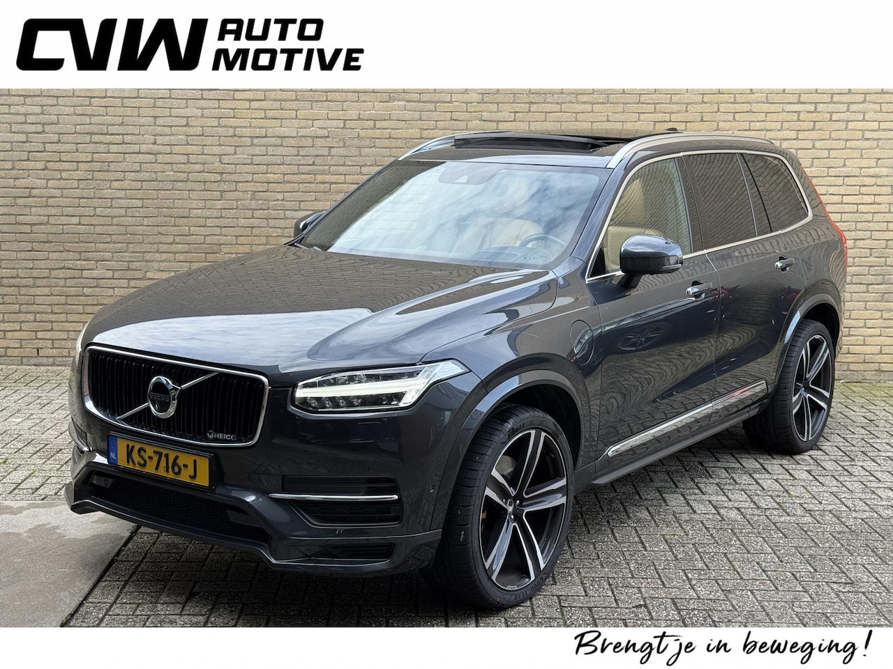 Volvo XC90 - 2.0 T8 Twin Engine AWD | HEICO | Inscription | Trekhaak wegklapbaar | Panoramadak | Luchtv - AutoWereld.nl