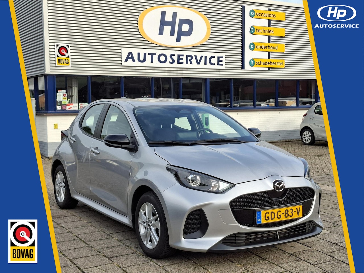 Mazda 2 Hybrid - 1.5 Centre-line Adaptive cruise Carplay Stoelverwarming Isofix - AutoWereld.nl