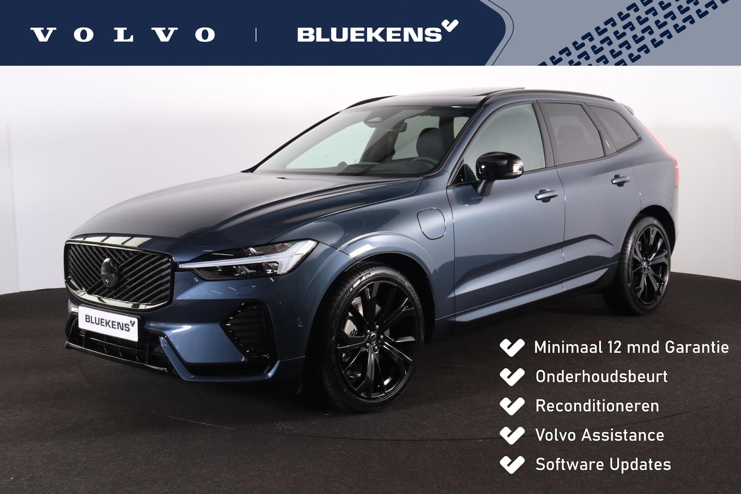 Volvo XC60 - T8 Recharge AWD Ultra Black Edition Exec - Luchtvering - Panorama/schuifdak - IntelliSafe - AutoWereld.nl