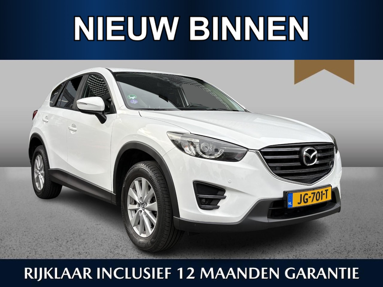 Mazda CX-5 - 2.0 SkyActiv-G 165 Skylease GT 2WD Dealer onderhouden | Leder met memory | Keyless | Navi - AutoWereld.nl