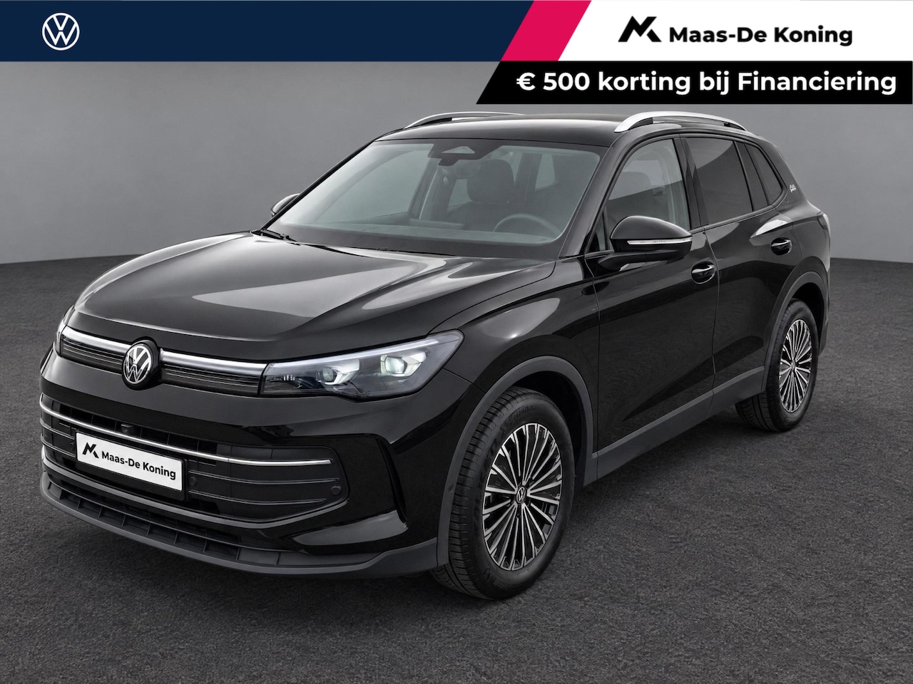 Volkswagen Tiguan - 1.5eTSI/150PK Goal · Navigatie · Trekhaak · 360°Camera + Parkeersensoren · Garantie t/m 01 - AutoWereld.nl