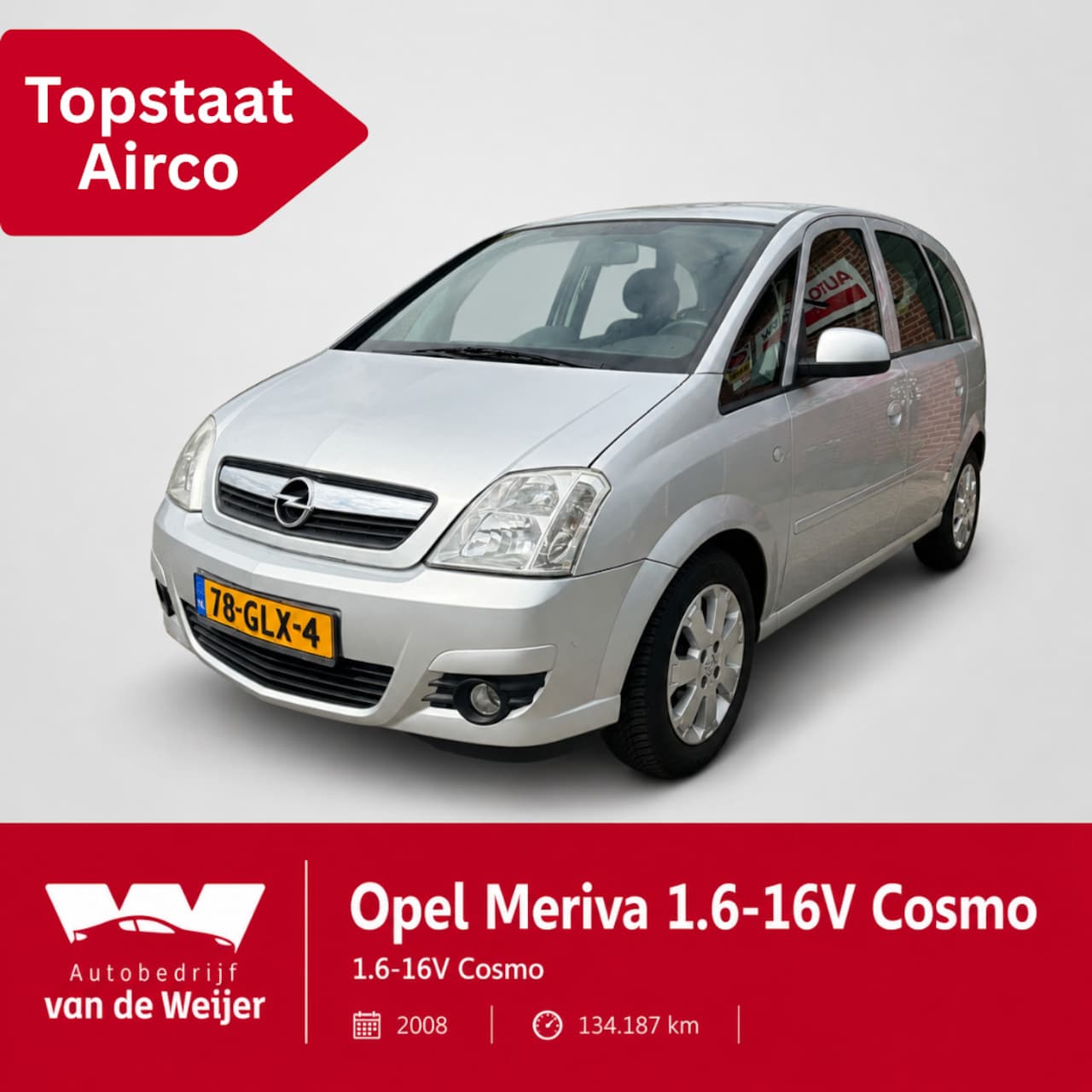 Opel Meriva - 1.6-16V Cosmo Airco - AutoWereld.nl