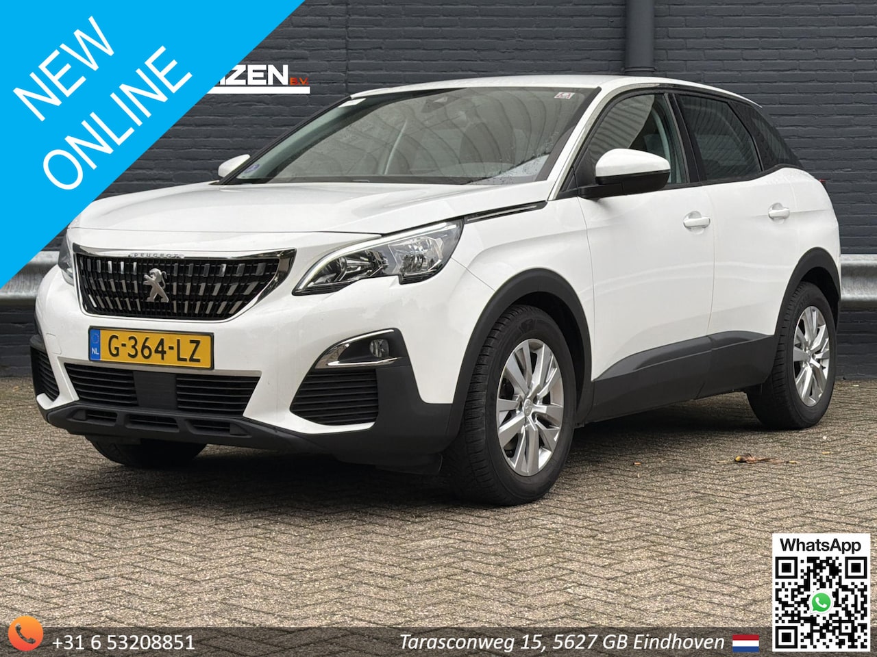Peugeot 3008 - 1.2 PureTech Blue Lease Executive | € 7.400,- NETTO! | Cruise | Climate | Navi | Trekhaak - AutoWereld.nl