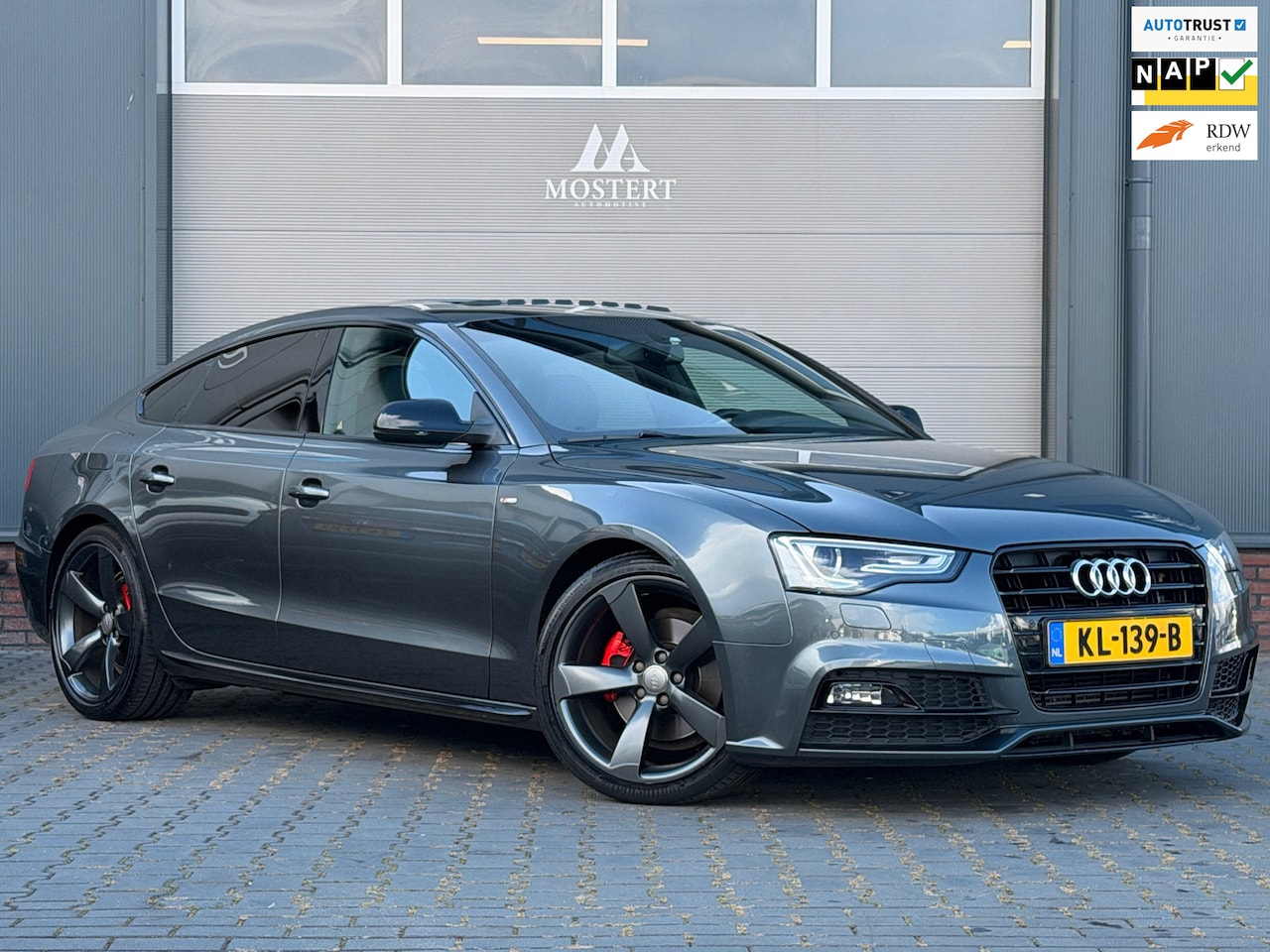 Audi A5 Sportback - 1.8 TFSI/177pk Adrenalin Sport|2017|NAP|2x S-line|Pano|B&O|Elektr stoelen|Cruise|19"LMV - AutoWereld.nl