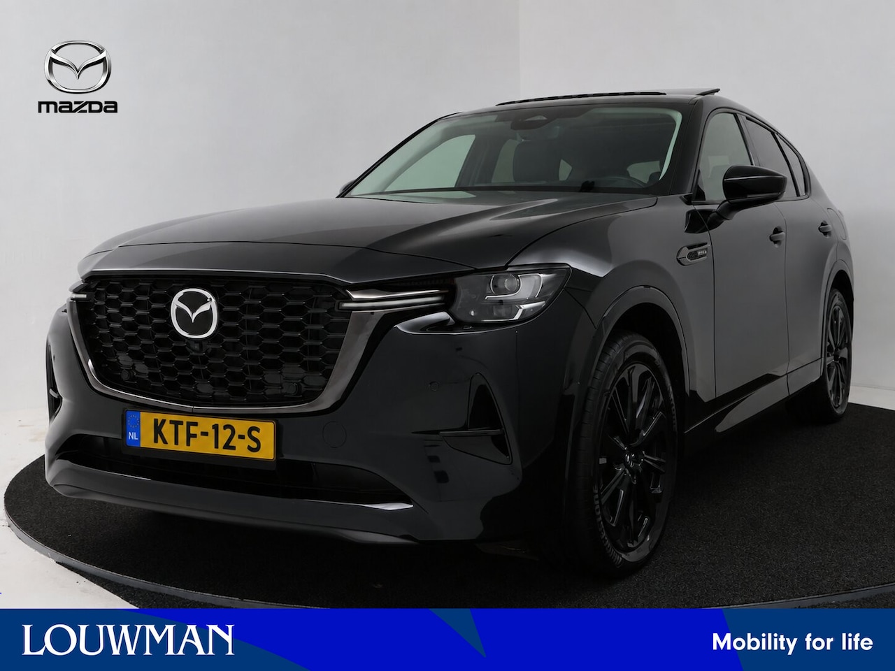 Mazda CX-60 - 2.5 e-SkyActiv PHEV Homura | Schuifdak | 360 Camera | BOSE | Stoelverwarming-/Verkoeling | - AutoWereld.nl