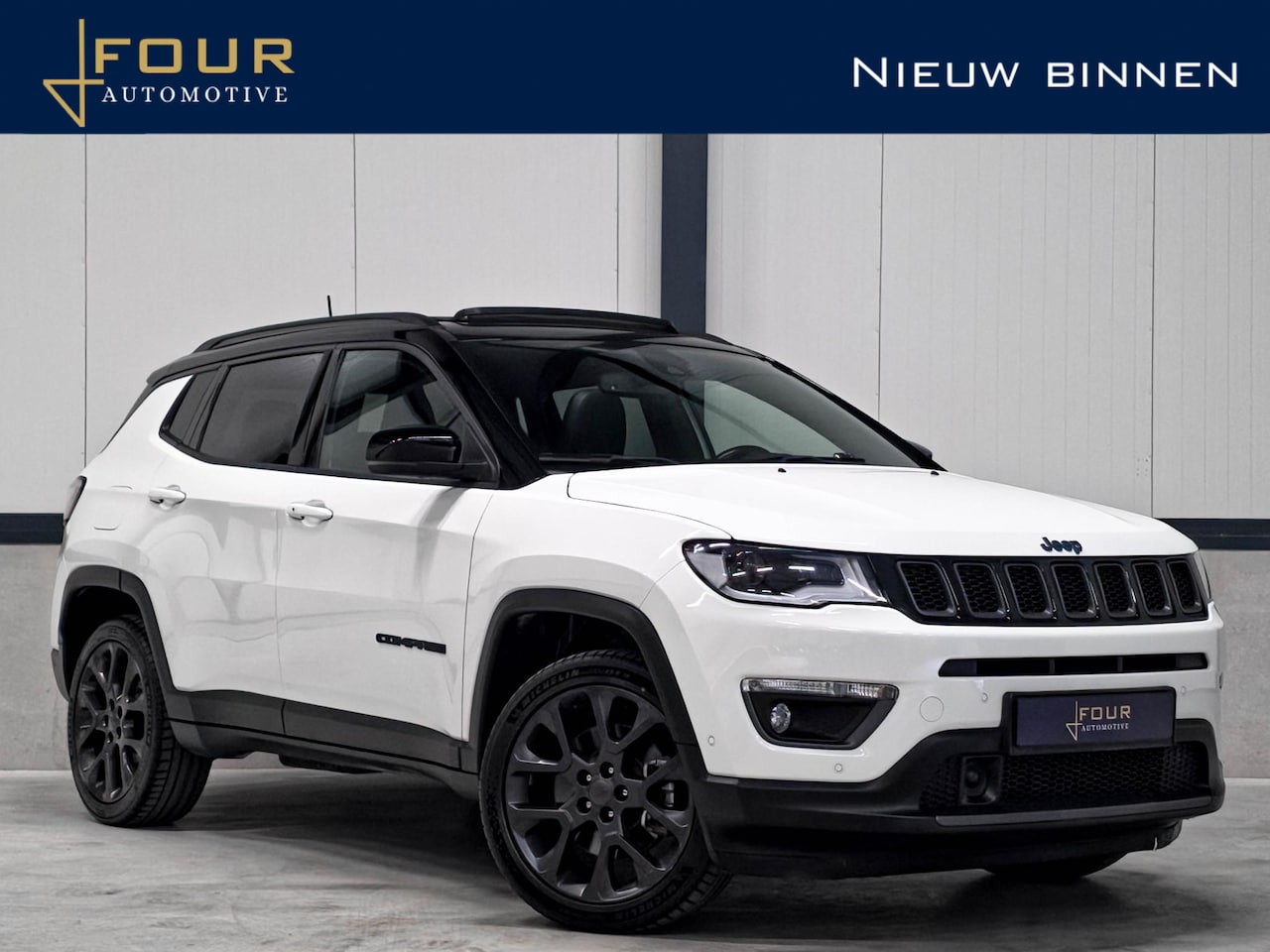 Jeep Compass - 4xe 240 PHEV S | Trekhaak | Panoramadak | Alpine Sound | Leer | Memory | - AutoWereld.nl