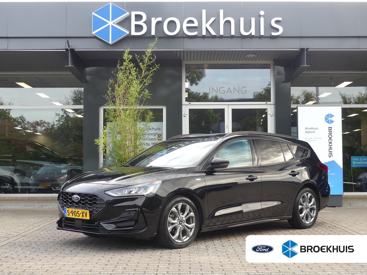 Ford Focus Wagon - 1.0 EcoBoost Hybrid ST Line | CAMERA | STOEL+STUUR+VOORRUITVERWARMING | PARKEERSENSOREN V+ - AutoWereld.nl