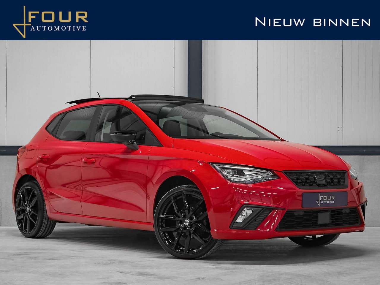 SEAT Ibiza - 1.0 TSI | Panoramadak| Black edition | LED | Keyless | Camera | Carplay | 18" | - AutoWereld.nl