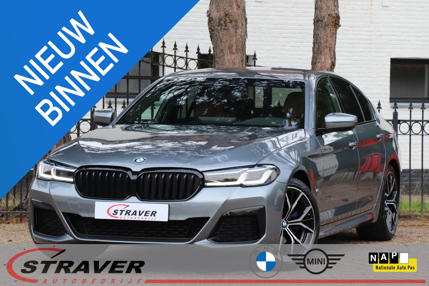 BMW 5-serie - 520i Business Edition Plus |M-Sport |Trekhaak - AutoWereld.nl
