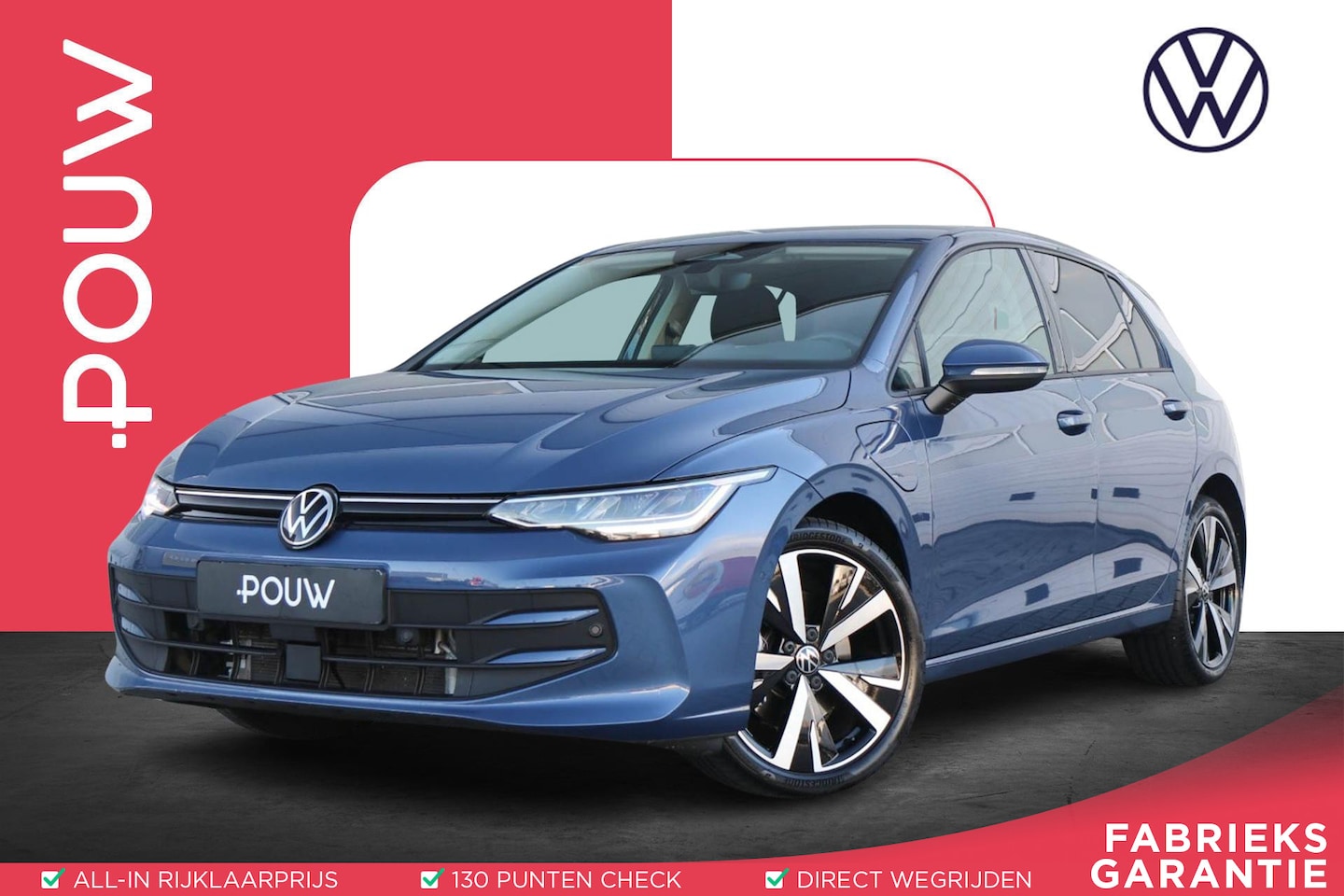 Volkswagen Golf - 1.5 eHybrid 204pk Life Edition | App Connect | Trekhaak | Achteruitrijcamera - AutoWereld.nl