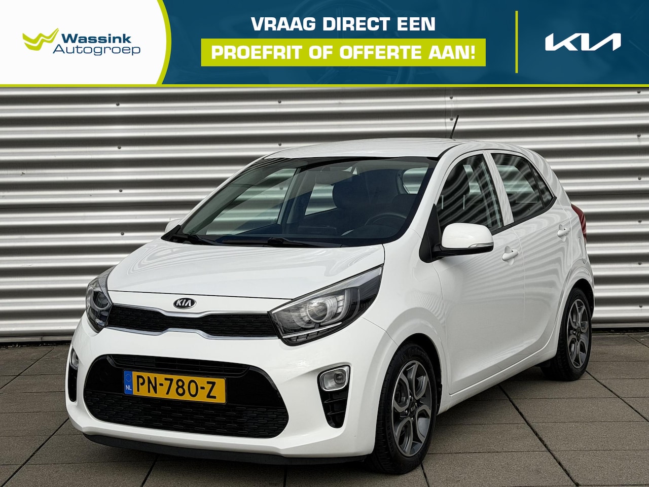 Kia Picanto - 1.0 CVVT First Edition | Achteruitrijcamera | Cruise Control | Navigatie | Apple Carplay / - AutoWereld.nl