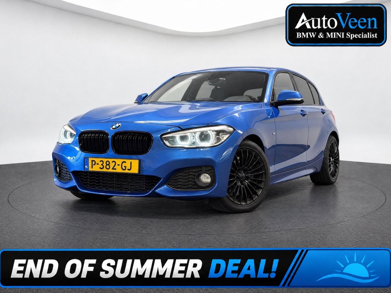BMW 1-serie - BMW 1-serie, 120i M Sport (ALCANTARA, NAVI, LED, PDC, CLIMA, LM-VELG) - AutoWereld.nl