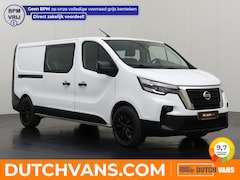 Nissan Primastar - 2.0DCI 130PK Lang Dubbele Cabine | 2xSchuifdeur | Airco | Cruise | 6-Persoons | Betimmerin