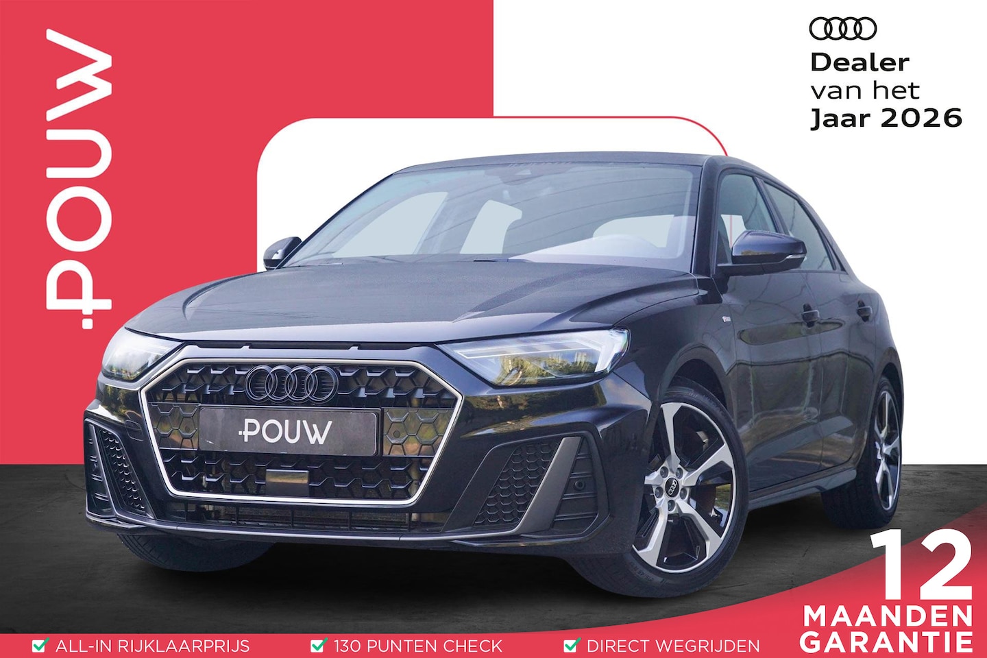 Audi A1 Sportback - 30 TFSI 110pk S-tronic S Edition | Afgevlakt Stuur | Keyless | Camera | Smartphone Interfa - AutoWereld.nl