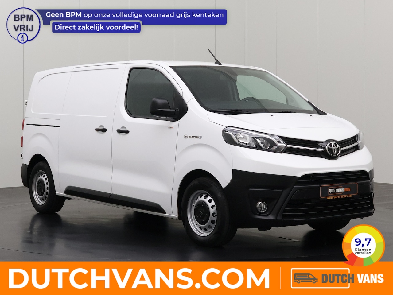 Toyota ProAce - Lang 75KWh | Elektrisch | Navigatie | Multimedia | Airco | 3-Zits | - AutoWereld.nl
