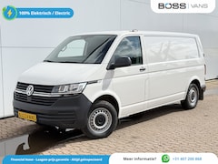 Volkswagen e-Transporter - 37, 3kWh 113PK L2 138 WLTP Snelladen Elektrisch Trekhaak Carplay Camera Inbouw Parkeersens