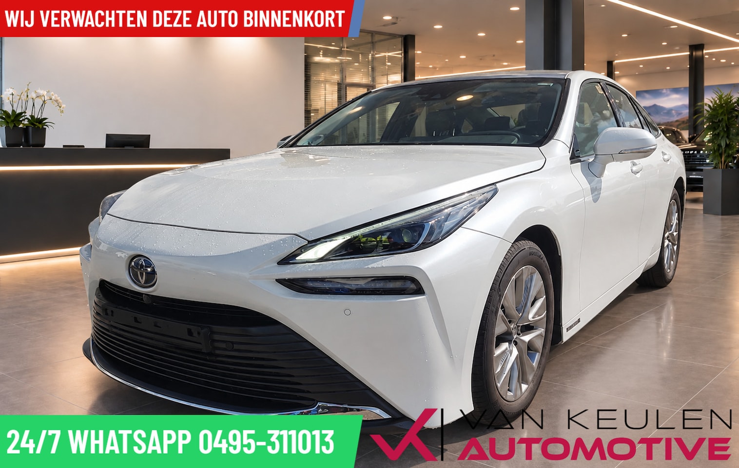 Toyota Mirai - Executive Waterstof l10 jaar fabrieksgarantie l - AutoWereld.nl