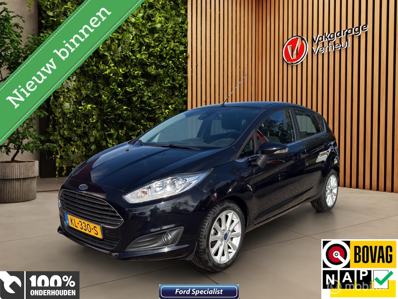 Ford Fiesta - 1.0 EcoBoost Titanium |NAP|Boekjes| Navi - AutoWereld.nl