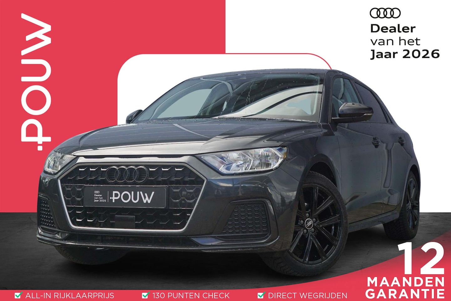 Audi A1 Sportback - 25 TFSI 95pk Advanced Edition | Smartphone Interface | Cruise Control | 17" Velgen - AutoWereld.nl