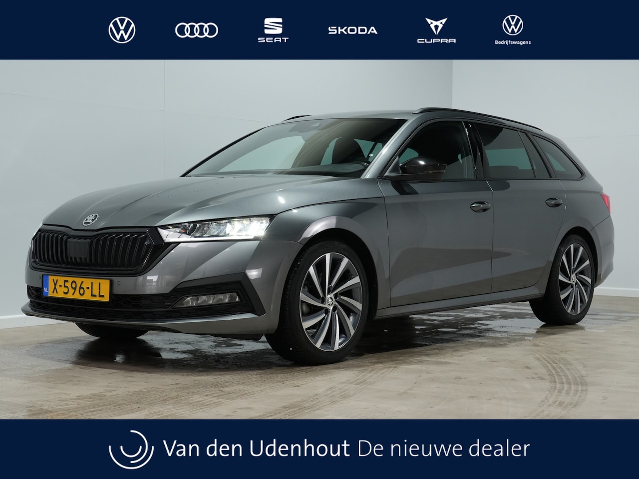 Skoda Octavia Combi - 1.0 e-TSI Sport Business Trekhaak Cruise Control 18" LM 3 - AutoWereld.nl