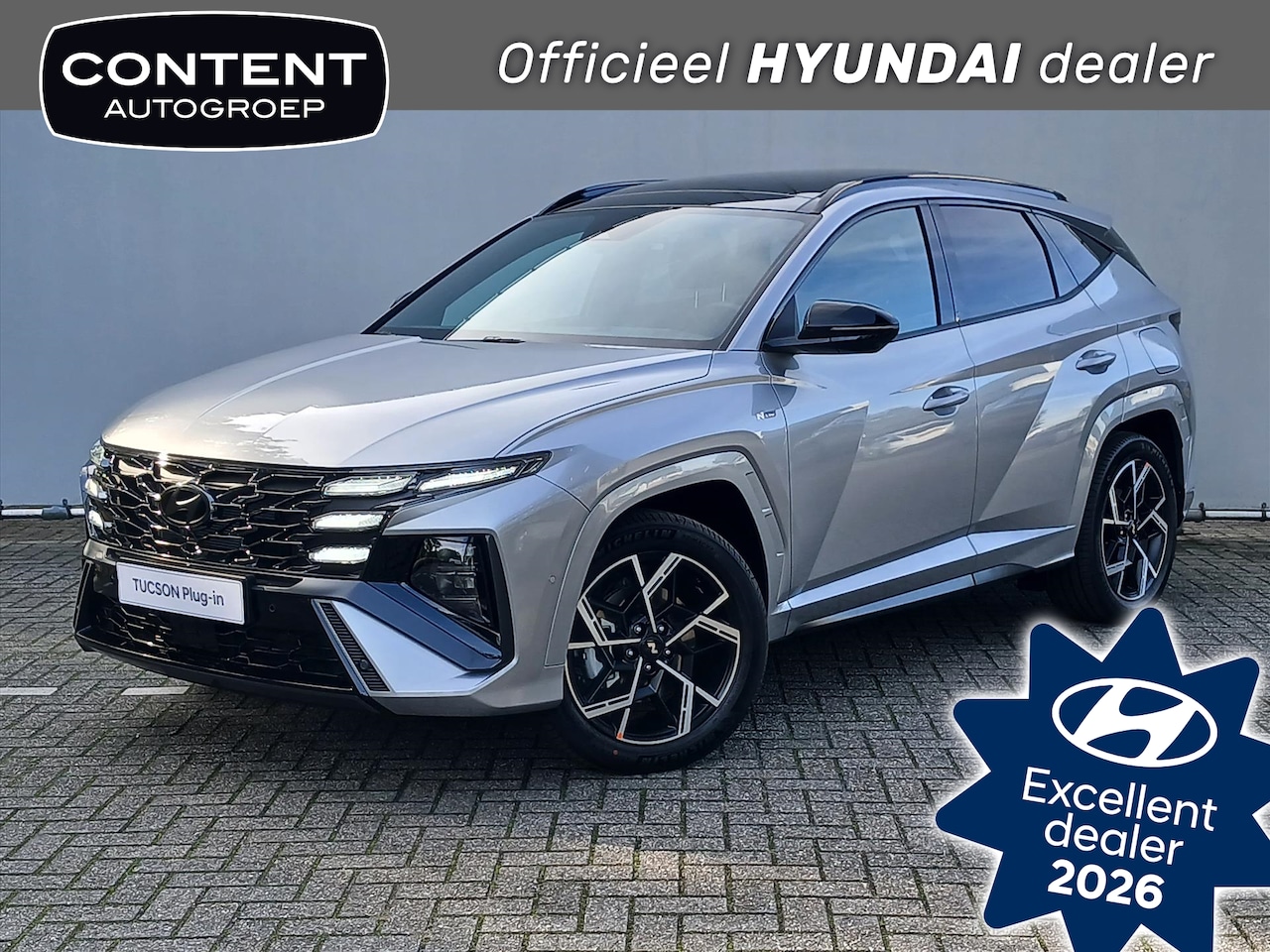 Hyundai Tucson - 1.6 PHEV 2WD Aut N Line Sky / Voorraad deal - AutoWereld.nl