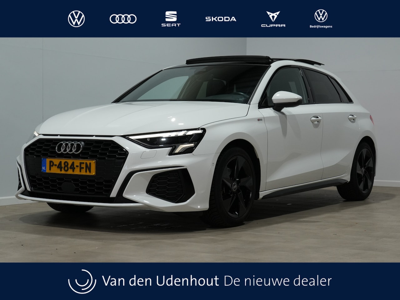 Audi A3 Sportback - 30 TFSI 110 pk S-Tronic S edition Panoramadak, Navigatie, Parkeerhulp, Navi, 34 - AutoWereld.nl
