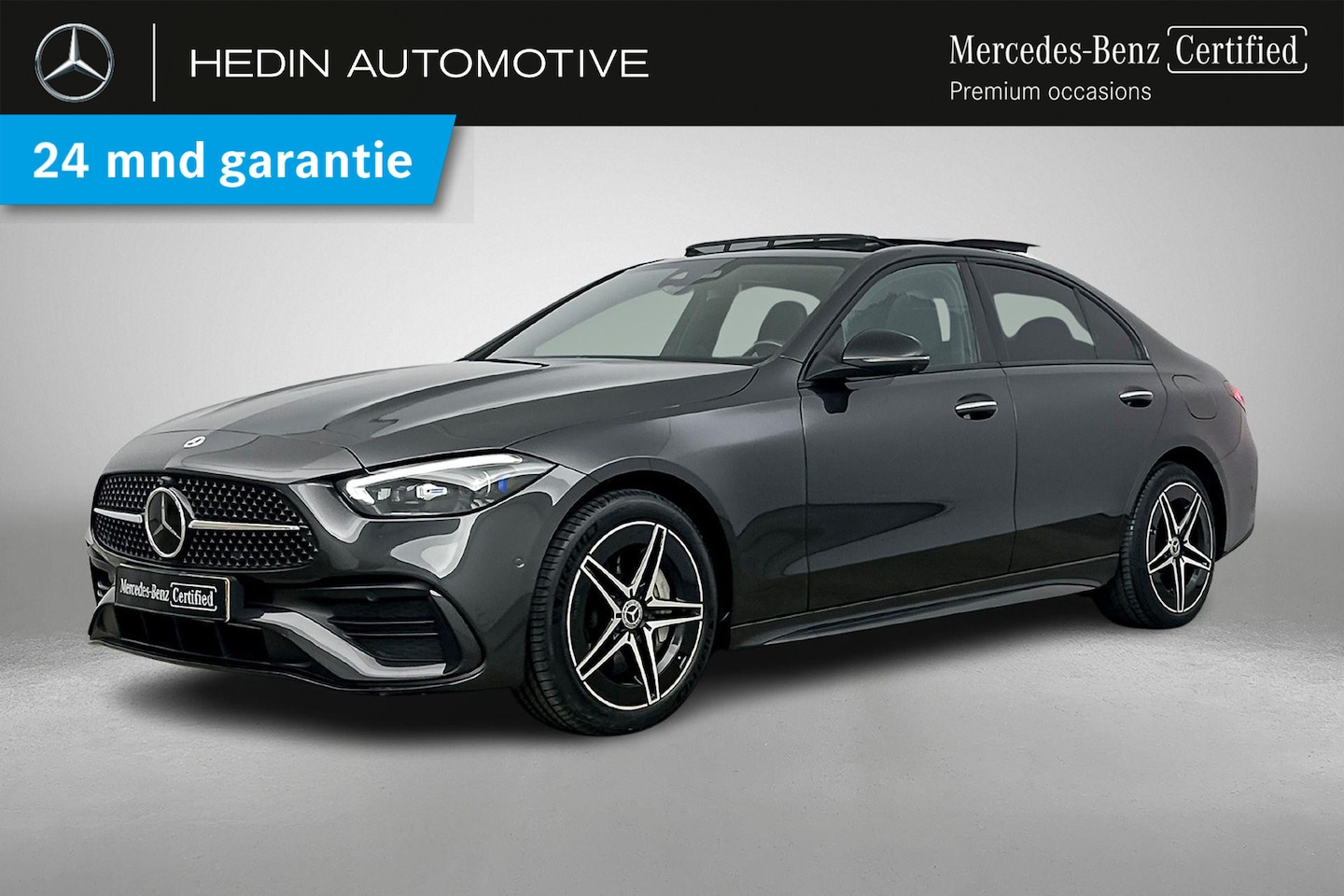 Mercedes-Benz C-klasse - 300 e AMG Line | Premium Plus Pakket | Panoramadak | Rijassistentiepakket | 360 Camera | K - AutoWereld.nl
