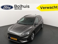 Ford Focus Wagon - EcoBoost 125 pk ST Line | Trekhaak | Dealer onderhouden | FULL LED | Winterpack | Head up