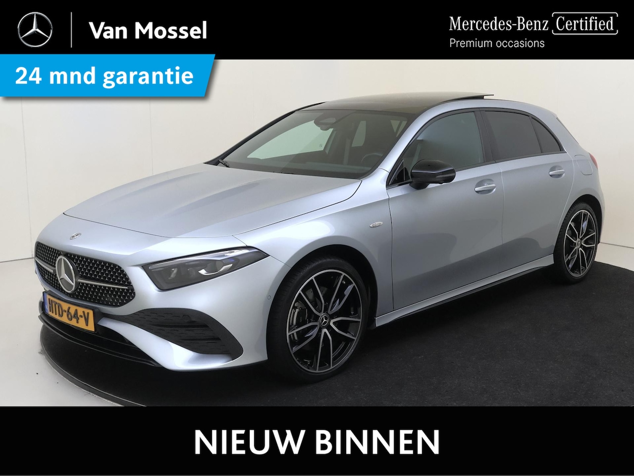 Mercedes-Benz A-klasse - 250 e Business Solution AMG Premium Plus /Panoramadak /Memory /HUD /19 Inch /Night-Pakket - AutoWereld.nl