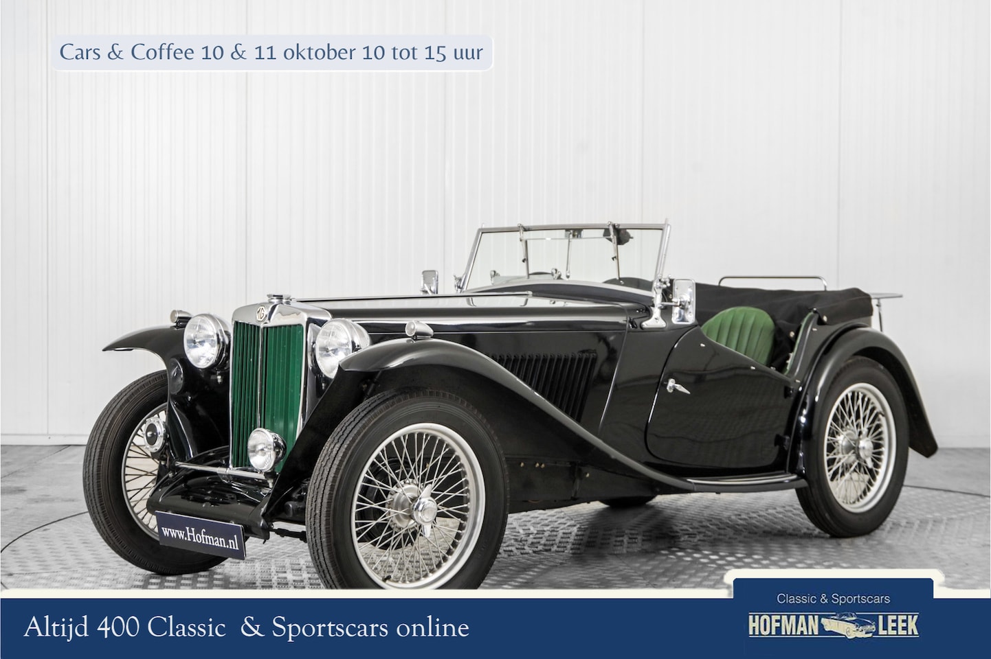 MG TC - 1400cc met vijf versnellingsbak - AutoWereld.nl