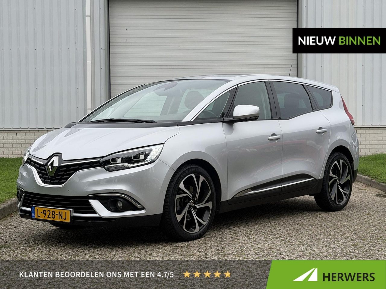 Renault Grand Scénic - 1.3 TCe Intens 7p. / Trekhaak / Achteruitrijcamera / Navigatie / 20'' Lichtmetalen Velgen - AutoWereld.nl