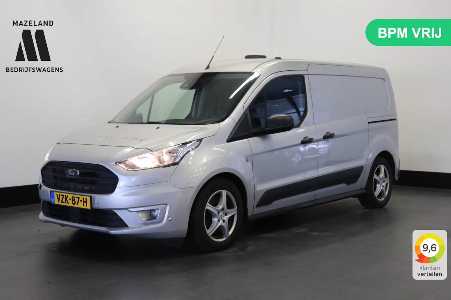 Ford Transit Connect - 1.5 EcoBlue 120PK L2 Automaat - Bak defect. - AC/Climate - Navi - Cruise - EURO 6 - € 6.95 - AutoWereld.nl