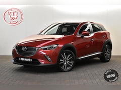 Mazda CX-3 - 2.0 SkyActiv-G 150 GT-M 4WD TREKHAAK|HUD|STOELVERWARMING|ALL-SEASON|CAMERA|SENSOREN|LEER