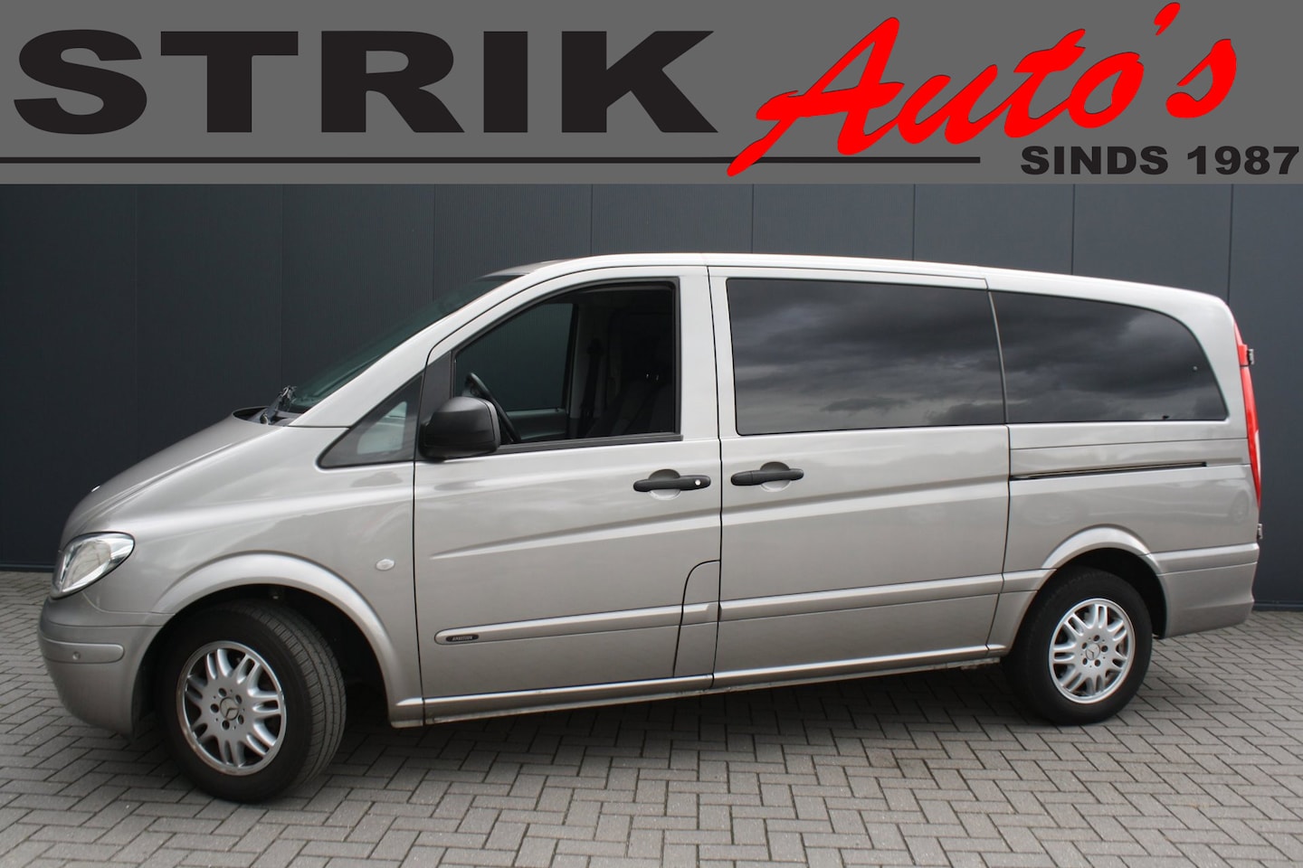 Mercedes-Benz Vito - 115 CDI 320 Lang DUB CAB luxe NAVIGATIE - CLIMATE CONTROL - 2xPDC - CRUISE CONTROL - 2XSCH - AutoWereld.nl