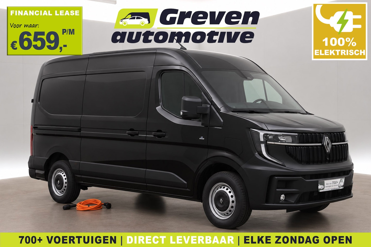 Renault Master E-Tech - 87 kWh Longe Range L2H2 | NIEUW | VERWACHT | Clima | Carplay | 2500kg Trekgew. | Camera | - AutoWereld.nl