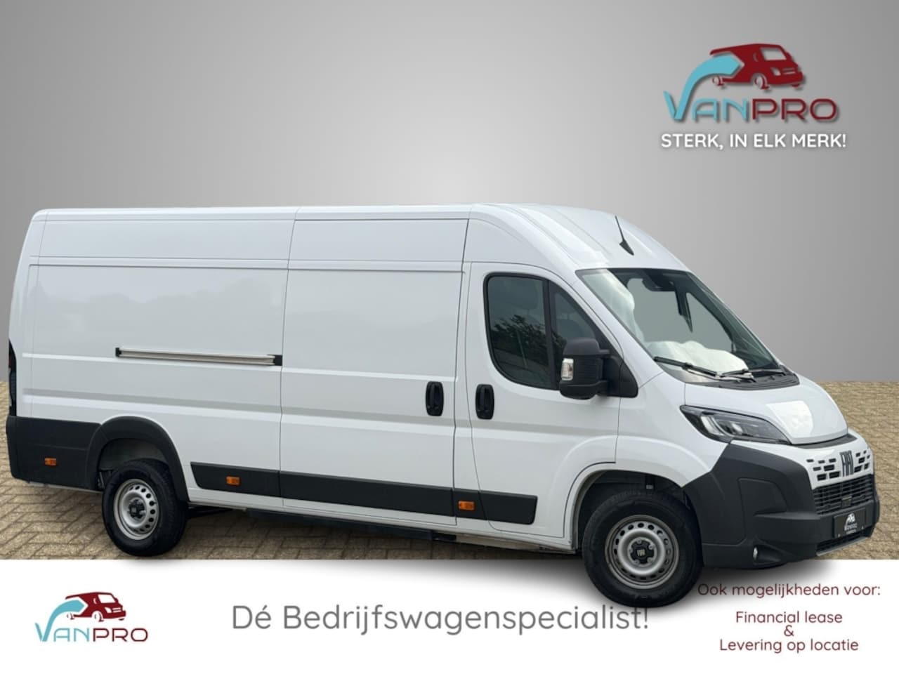 Fiat Ducato - L4H2 e-Ducato 205KW 110kWh 424km WLTP / Carplay / Camera / Voorruitverwarming / 270 graden - AutoWereld.nl