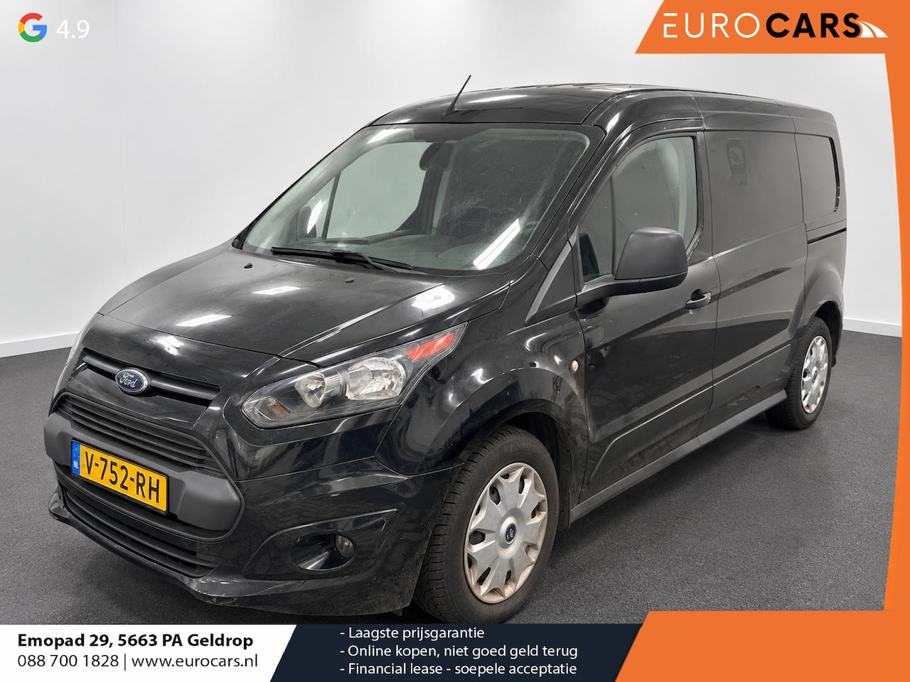 Ford Transit Connect - 1.5 TDCI L2 Trend MOTOR DEFECT! Navigatie Airco Camera Trekhaak - AutoWereld.nl
