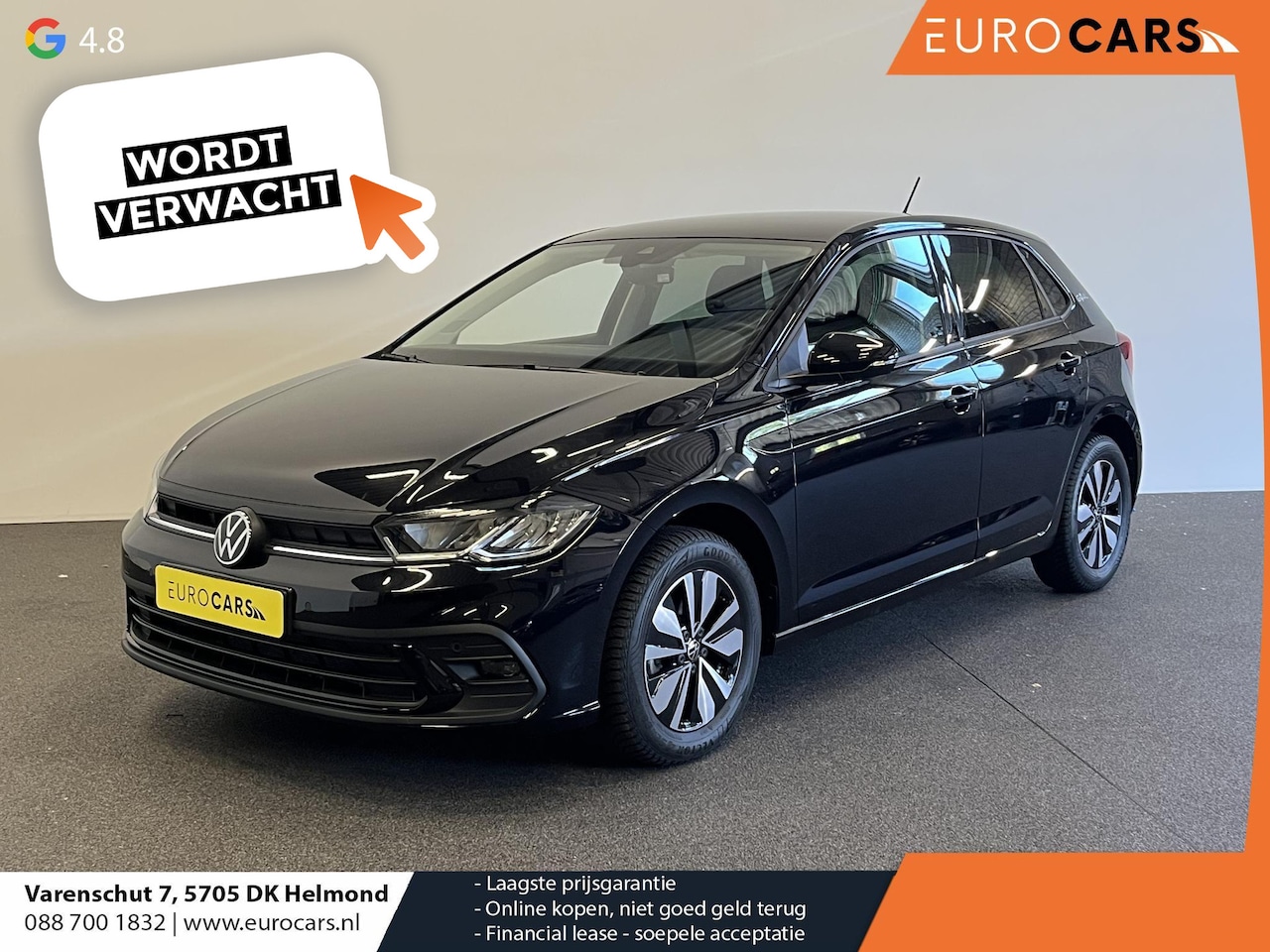 Volkswagen Polo - 1.0 TSI Automaat Goal Navigatie Apple Carplay/Android Auto Parkeersensoren Adaptive Cruise - AutoWereld.nl