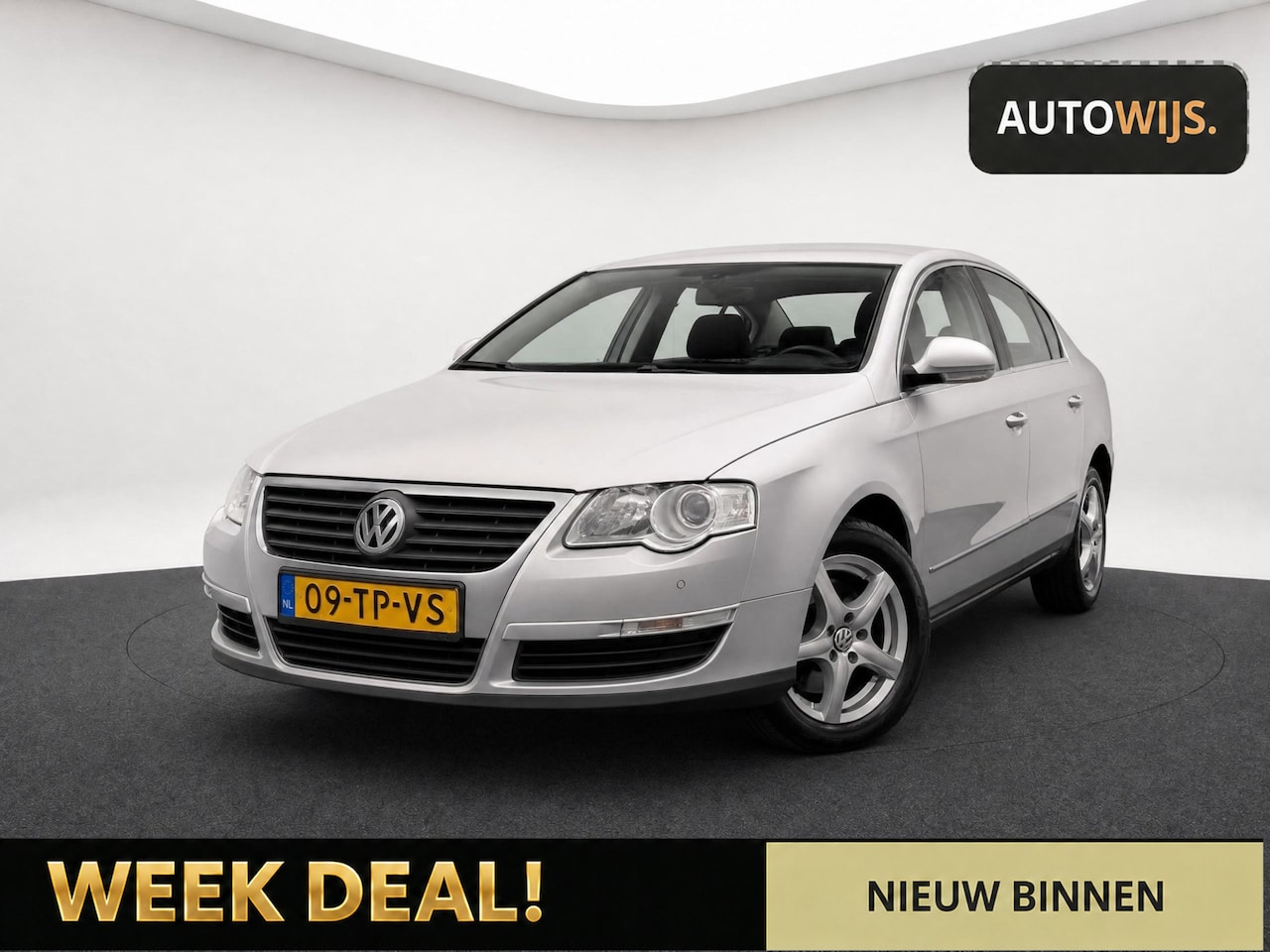 Volkswagen Passat - 1.6 FSI Comfortline|AUT|LM-VELG|TREKHAAK|NL AUTO - AutoWereld.nl